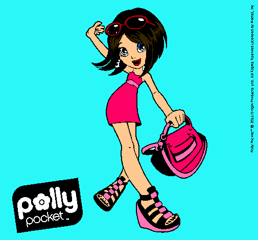 Dibujo Polly Pocket 12 pintado por thalia