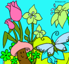 Dibujo Fauna y flora pintado por arnol