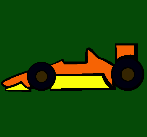 Dibujo Fórmula 1 pintado por Tonchito