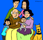 Dibujo Familia pintado por david-avil