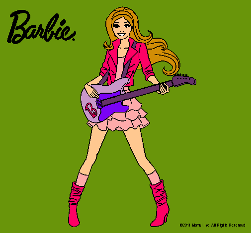 Barbie guitarrista