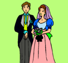 Dibujo Marido y mujer III pintado por larita