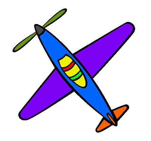 Dibujo de Avión III pintado por Avioneta en  el día 14-04-11 a  las 03:42:01. Imprime, pinta o colorea tus propios dibujos!