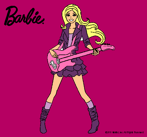 Barbie guitarrista