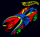 Dibujo Hot Wheels 7 pintado por cristopher