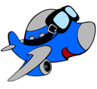 Dibujo Avión pequeño II pintado por avion