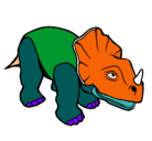 Dibujo Triceratops II pintado por mateorussi