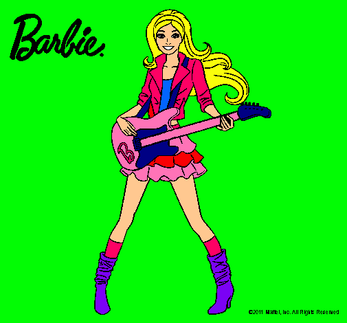 Barbie guitarrista