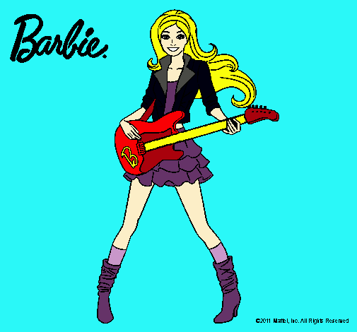 Barbie guitarrista