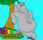 Dibujo Horton pintado por shikis