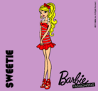 Dibujo Barbie Fashionista 6 pintado por Celia99