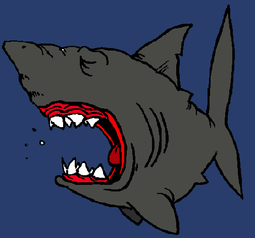 Dibujo Tiburón pintado por SubZeroMK