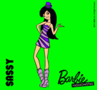 Dibujo Barbie Fashionista 2 pintado por chiche1354