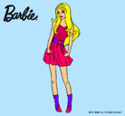 Dibujo Barbie veraniega pintado por Baniia