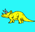 Dibujo Triceratops pintado por 124365879754