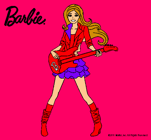 Barbie guitarrista