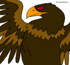 Dibujo Águila Imperial Romana pintado por seastian