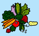 Dibujo verduras pintado por nakumi16