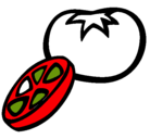 Dibujo Tomate pintado por dasdsad