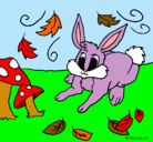 Dibujo Conejo pintado por aliz