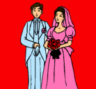 Dibujo Marido y mujer III pintado por karencita