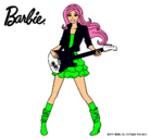 Dibujo Barbie guitarrista pintado por hhgy5zkitplu