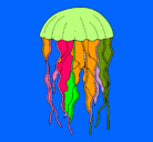 Dibujo Medusa pintado por gety