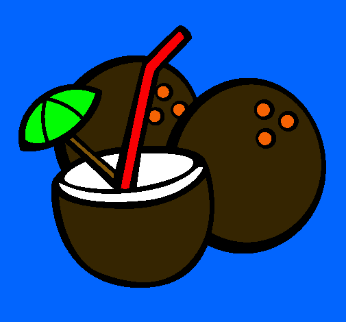 Cóctel de coco