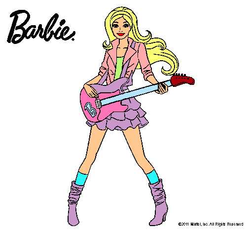 Barbie guitarrista