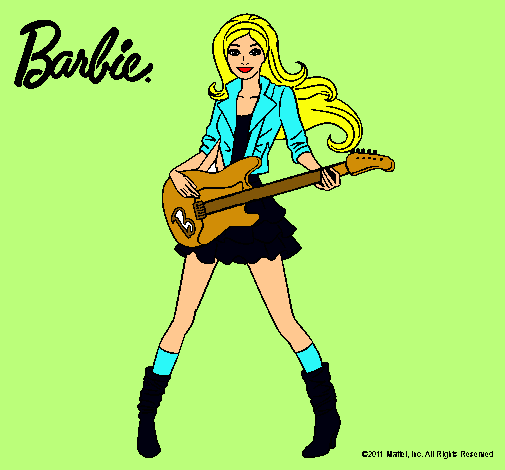 Barbie guitarrista