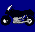 Dibujo Motocicleta pintado por johnny