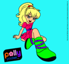Dibujo Polly Pocket 9 pintado por bombo