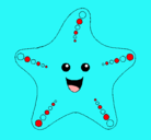 Dibujo Estrella de mar pintado por nayeli