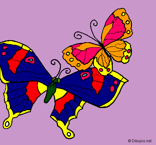 Dibujo Mariposas pintado por Luchiboom