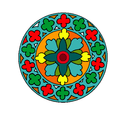 Dibujo Mandala 21 pintado por Valukukita