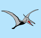 Dibujo Pterodáctilo pintado por ishgbgftyuik