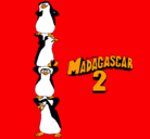 Dibujo Madagascar 2 Pingüinos pintado por JULIAN1