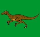Dibujo Velociraptor pintado por jeadrian