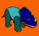 Dibujo Triceratops II pintado por steemania