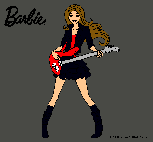 Barbie guitarrista