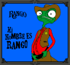 Dibujo Rango pintado por lusia