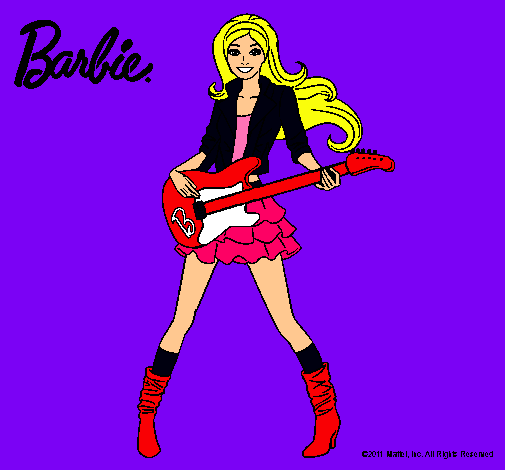 Barbie guitarrista