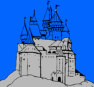 Dibujo Castillo medieval pintado por ghhhmnj