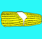 Dibujo Mazorca de maíz pintado por MARIANABOOO
