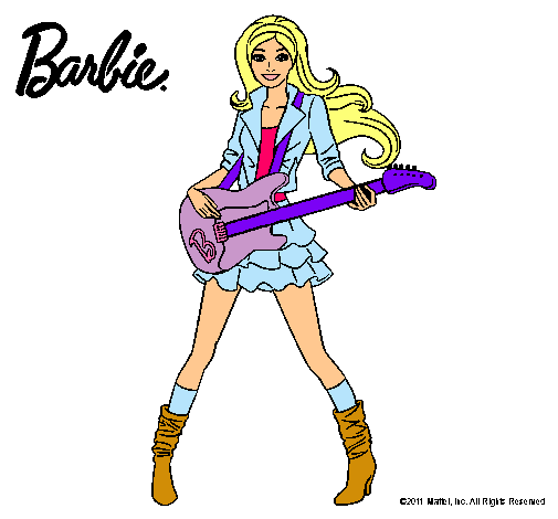 Barbie guitarrista