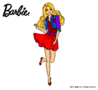 Dibujo Barbie informal pintado por evilo