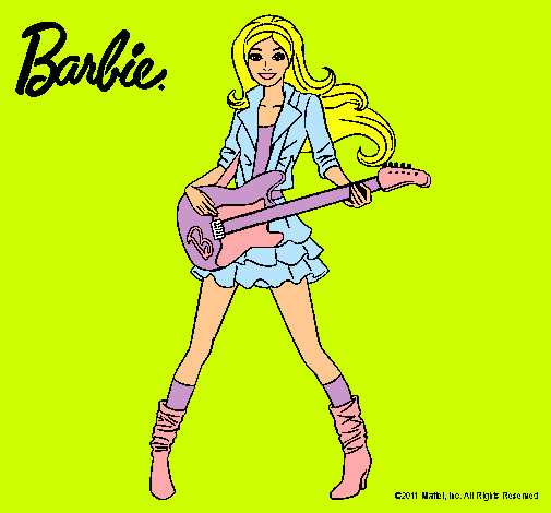 Barbie guitarrista