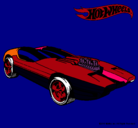 Dibujo Hot Wheels 2 pintado por estrelado