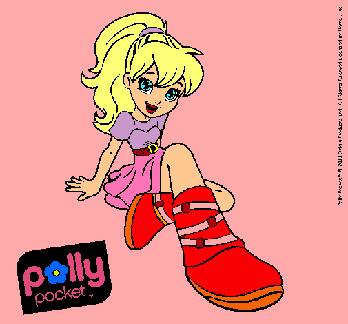 Dibujo Polly Pocket 9 pintado por lilgora