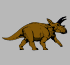 Dibujo Triceratops pintado por IanShadow